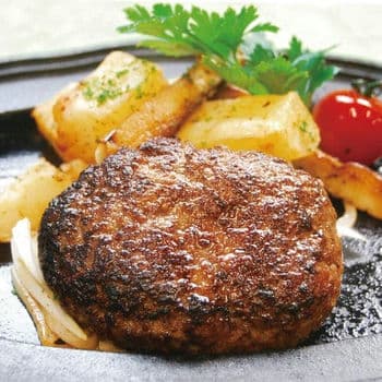 近江牛と黒豚のハンバーグセット