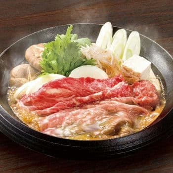 【お歳暮限定】松阪牛すき焼き用＆人形町今半すき焼き割下詰合せ