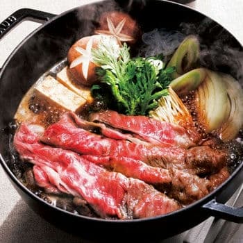 【お歳暮限定】近江牛すき焼き＆近江牛と黒豚のハンバーグセット
