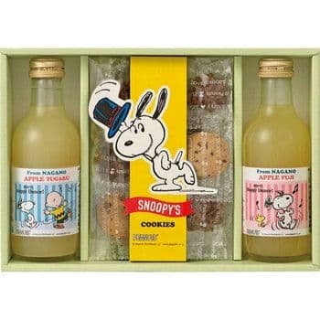 ジョイフルスヌーピー ジュース&クッキーセット SJS-A