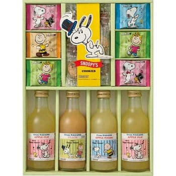 ジョイフルスヌーピー ジュース＆クッキーセット SJS-C