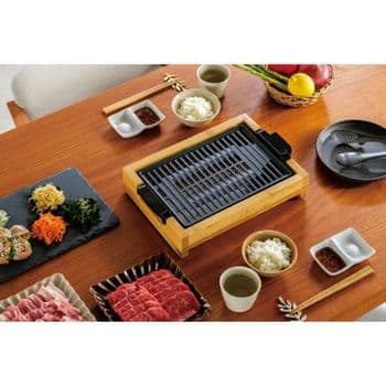 減煙グリルプレート「肉祭りバンブー」