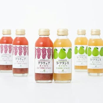 果汁入り飲料６本詰合せ