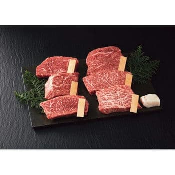 山晃食品　６大ブランド和牛食べ比べミニステーキ（計３６０ｇ）