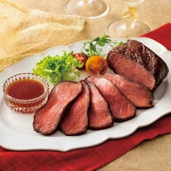 至福の和食　賛否両論　和のローストビーフ＆ローストポーク