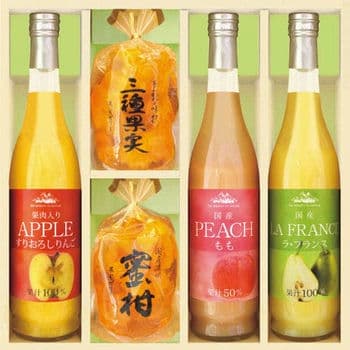 果実のゼリー・フルーツ飲料セット