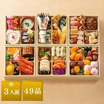 膳人（かしはびと）ミニ六段重【おせち限定】