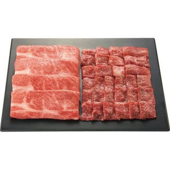 【お歳暮限定】米沢牛　バラ・モモ又は肩、肩ロース　焼肉・すき焼き用（計６５０ｇ）