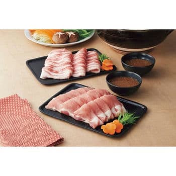【お歳暮限定】鹿児島黒豚ロース・バラしゃぶしゃぶ用（笠原将弘監修ごまポン酢付）
