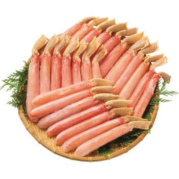 【お歳暮限定】特大生ずわいがに脚ポーション（１ｋｇ）