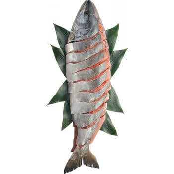 【お歳暮限定】北海道　日高産　新巻鮭姿切身（２．３ｋｇ）