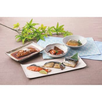 【お歳暮限定】なだ万　レンジで簡単！　料亭の焼魚・煮魚詰合せ