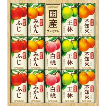 【お歳暮限定】カゴメ　国産１００％フルーツジュースギフト（１４本）