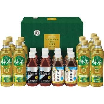 【お歳暮限定】サントリー　トクホ健康茶ギフト（１７本）（特定保健用食品）