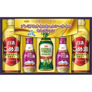 【お歳暮限定】日清　プレミアムオイル＆ヘルシーオイルギフト　NAB-30