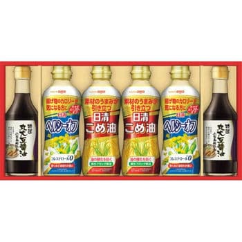 【お歳暮限定】日清　バラエティオイル＆丸大豆しょうゆギフト　SOT-30