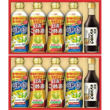 【お歳暮限定】日清　バラエティオイル＆丸大豆しょうゆギフト　SOTｰ50W
