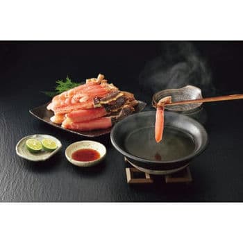 【お歳暮限定】たらばがに・ずわいがにしゃぶしゃぶ用詰合せ（３～４人前）
