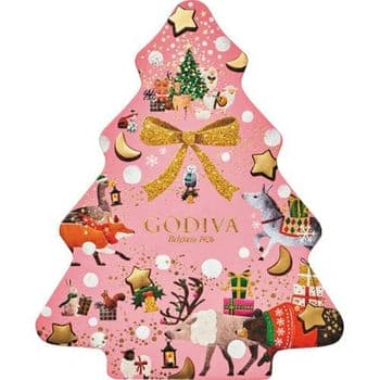 ゴディバ　星降る森のクリスマス　ツリーセレクション（10粒）
