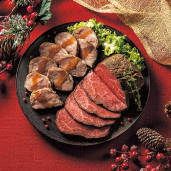【数量限定】米久　王様ローストビーフ＆豚ひれ肉のやわらかローストポーク