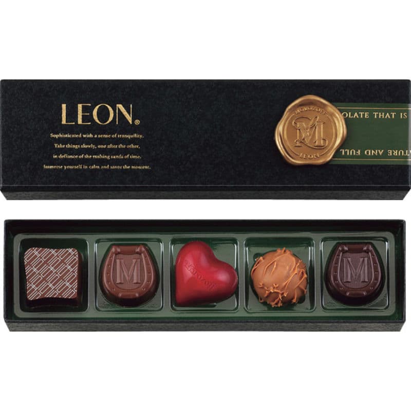 紙袋付】レオンbyモロゾフ（5粒） モロゾフ | スイーツ・お菓子の 