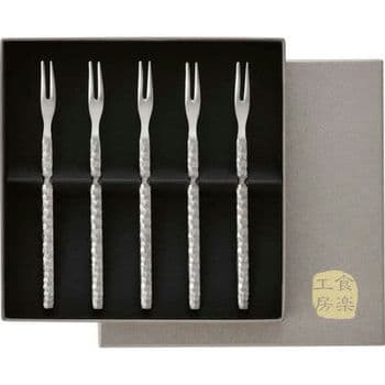 霞　チタンピックフォーク５本セット