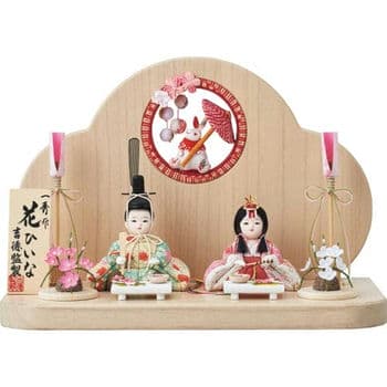 花ひいな　親王平飾り　うさぎ