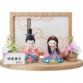 ひなまり　親王お盆飾り