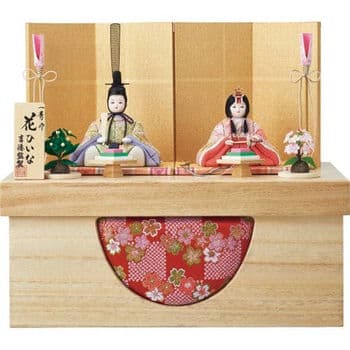 花ひいな　親王収納飾り