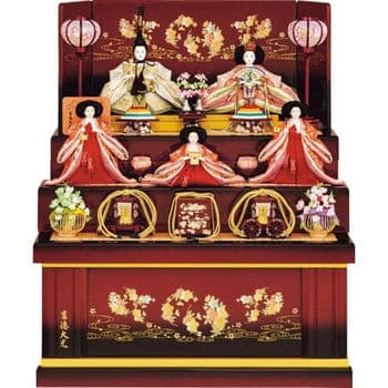春彩　五人収納飾り