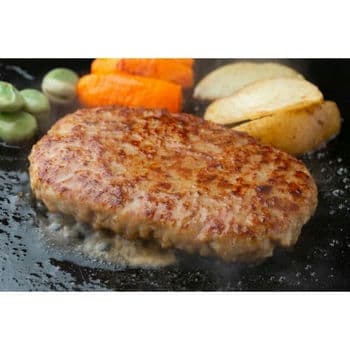 ボリュームたっぷり！　ビッグハンバーグ