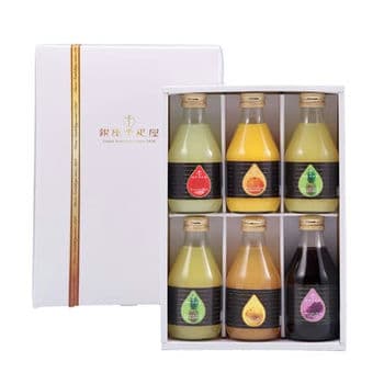 「銀座千疋屋」 銀座ストレートジュース６本