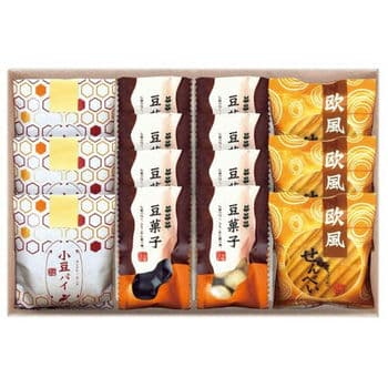 小豆パイ・欧風せんべい和菓子詰合せ