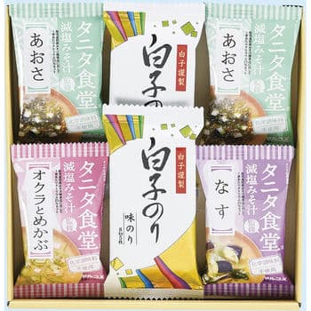 タニタ食堂監修減塩みそ汁・白子のり詰合せ ST-15