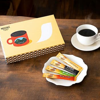 ネスカフェ　ゴールドブレンドプレミアムスティックブラックギフト（５６本）