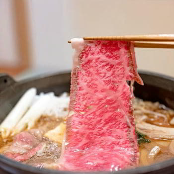 松阪牛すき焼き食べ比べ&今半割下セット