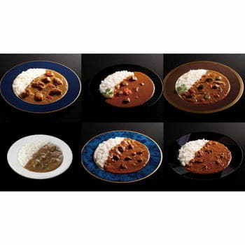 有名シェフ監修銘店レストランカレー6種