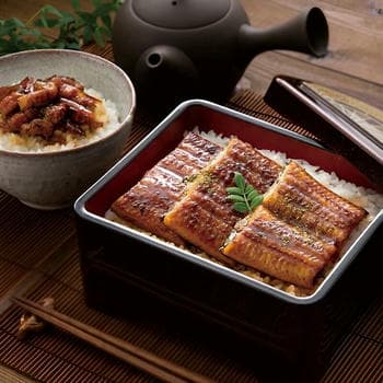 九州産うなぎ蒲焼切身3枚＆めしの具（ごぼう入）セット