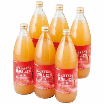 青森フジ100％ジュース（1000ml6本入）