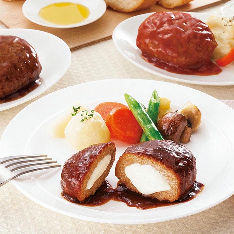至福の洋食 田崎真也セレクション クリームチーズ入りハンバーグギフト