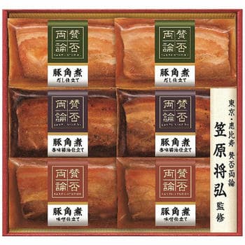 至福の和食 三種の豚角煮ギフト（6個入）