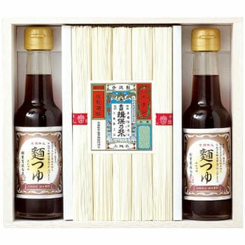 手延素麺揖保乃糸（10束）・麺つゆ詰合せ KAT-30A