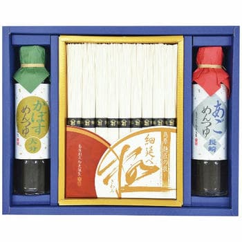 島原手延細麺 極（9束）・九州こだわりめんつゆ 九極 ADS-30