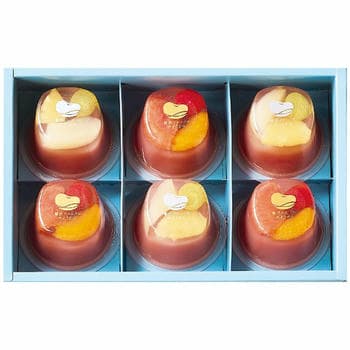 贅沢フルーツの水ようかん（6個入）