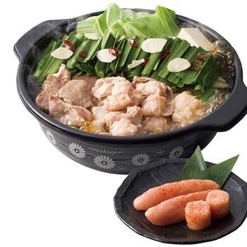 八粋堂もつ鍋MIX・やまや明太子セット