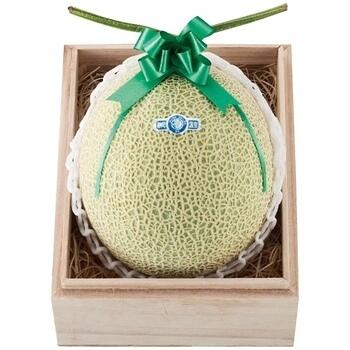 温室マスクメロン1玉(木箱入)