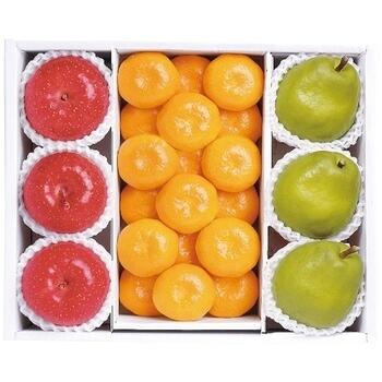 長野県産 サンふじ＆山形県産 ラフランス＆和歌山県産 みかん