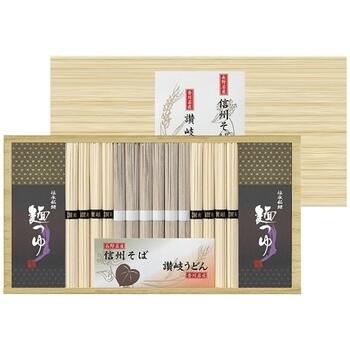 信州そば・讃岐うどん詰合せ（14束・つゆ6袋入）