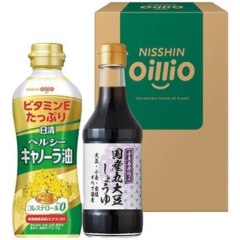 日清ヘルシーオイル＆国産丸大豆醤油ギフト TOS-10A