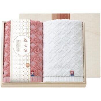 フェイスタオル2P（国産木箱入）